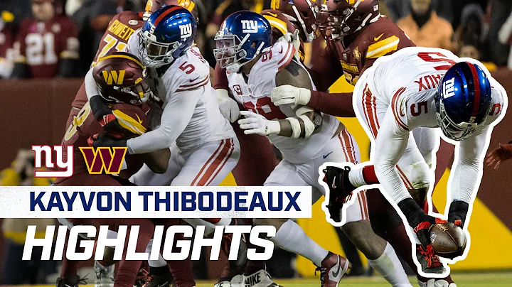 Best Plays From Kayvon Thibodeaux's Career Game vs...