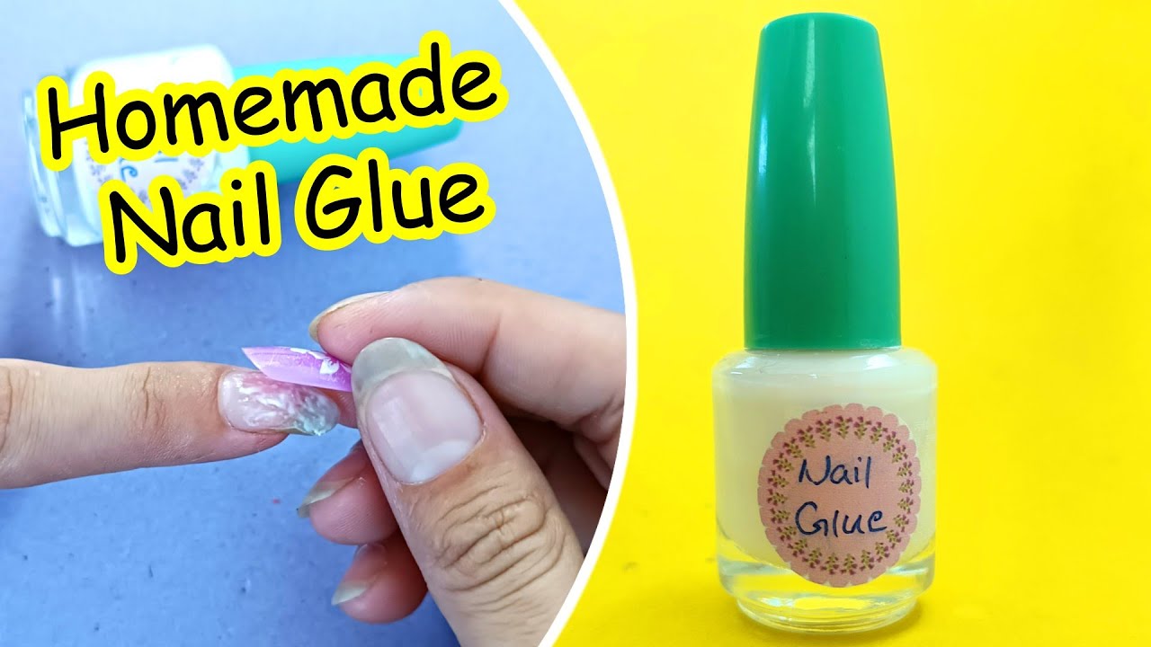 Home Made Nail Glue | TikTok