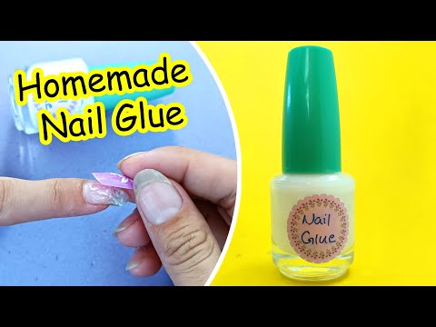 How to make nail glue at home, nail glue for fake nails