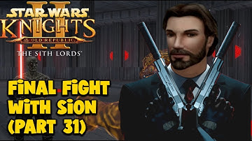 KOTOR 2 Guns Only Playthrough (Part 31) | Final Fight with Darth Sion