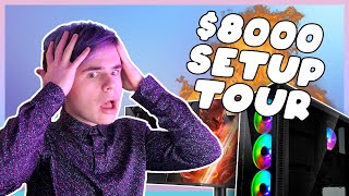 I Spent Too Much On This - $8000 Gaming Setup Tour