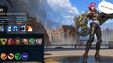 [LMHT Tốc Chiến] Vi Rừng Chuẩn Meta Một Đấm Nửa Cây, Sốc Đam Quá Kinh Khủng.