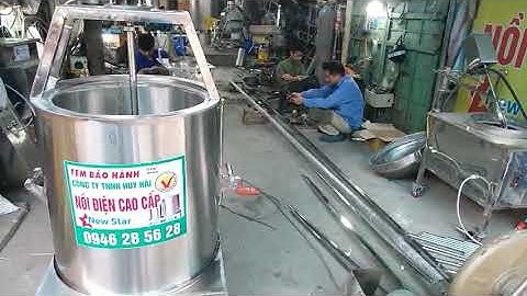 Nồi Nấu 2 Vỏ Có Cánh Khuấy Cao Cấp Bằng Điện Tiện Dụng An Toàn Giá Siêu Rẻ