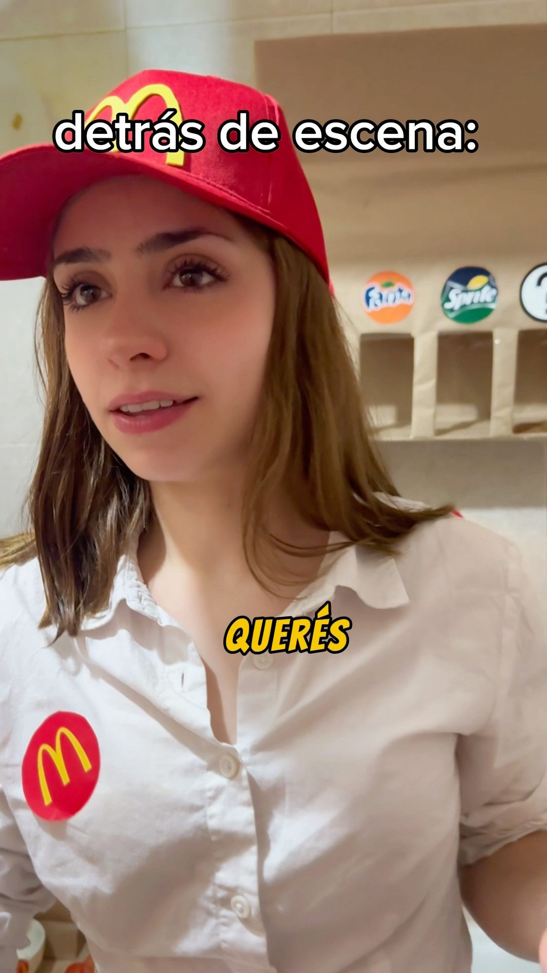 hice un mc donalds en mi baño ??