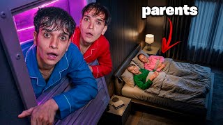 We Secretly Lived In Our Parents Bedroom..