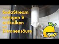 SodaStream reinigen & entkalken | Mit Zitronensäure gegen Keime & Kalk