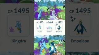 Shadow Kingdra + Shadow Ninetales + Empoleon Dominating Fantasy Cup