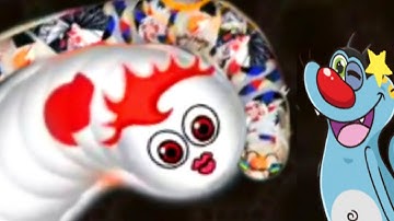 wormate.io | killing 100 super troll worms | never miss snake game | OGGY with Jack