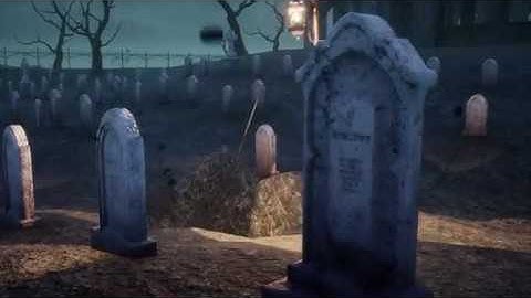 Forgotten Cemetery Game Environment