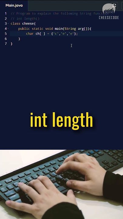 int length() function in Java 🧑‍💻‼️#trending #shorts #java #programming ...