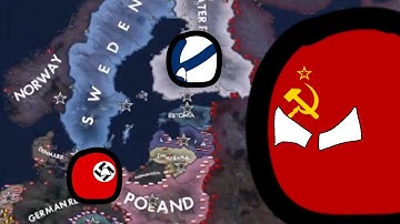 What if Finland turned Fascist and joined the Axis in WW2 [Hoi4 Timelapse]