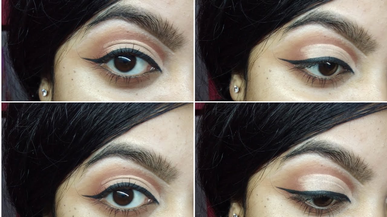 Quick eyemakeup look 