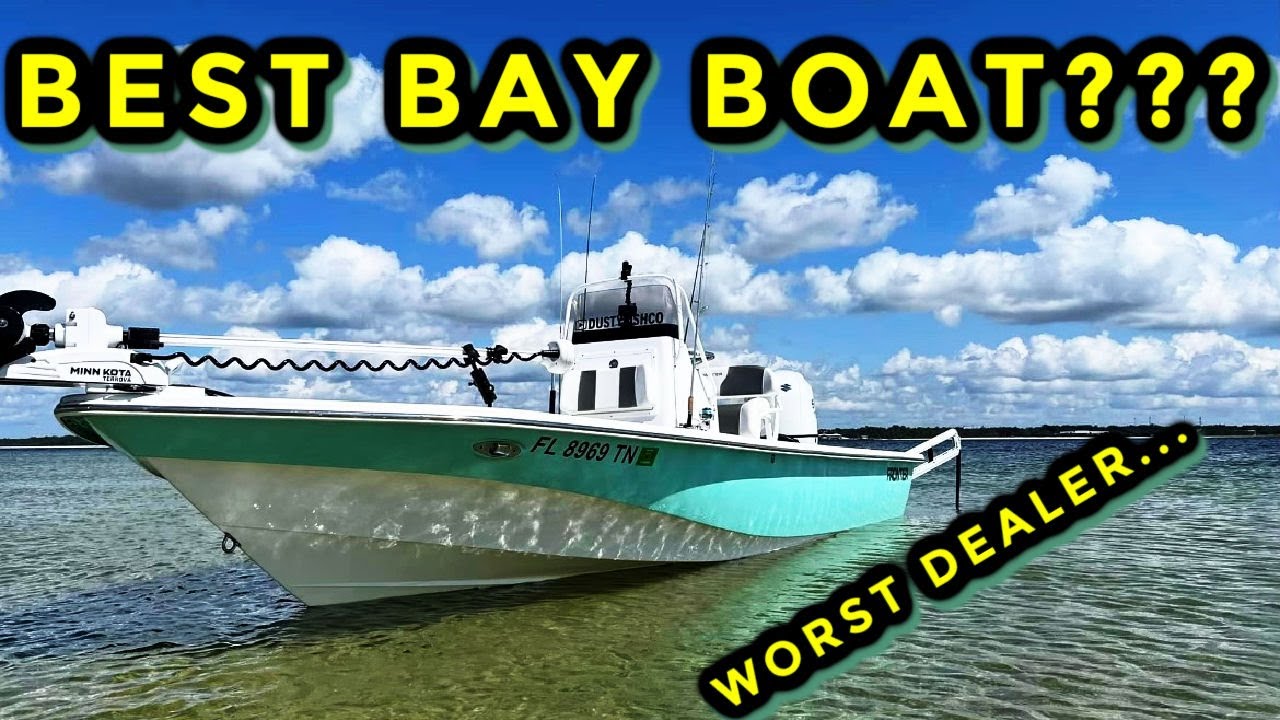 2023 FRONTIER REVIEW!! best BAY boat for the YouTube
