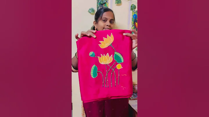 Try pichwai blouse with beautiful colors for this Sankranti 😍 #shorts #trending #meesho #pichwai