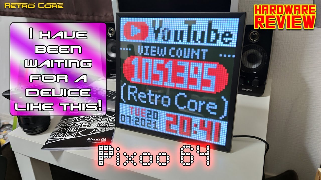 Pixoo 64 !?! What's that? Unboxing and first hands on look