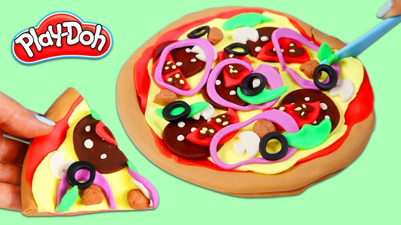 How to Make a Play Doh Supreme Pizza