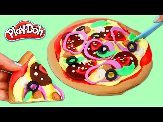 Make a Pizza Play Dough Activity - Craftulate