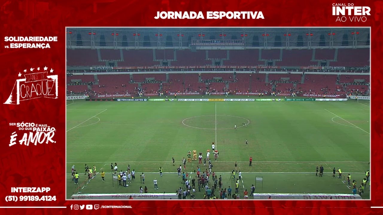 AO VIVO: acompanhe o Lance de Craque no Beira-Rio