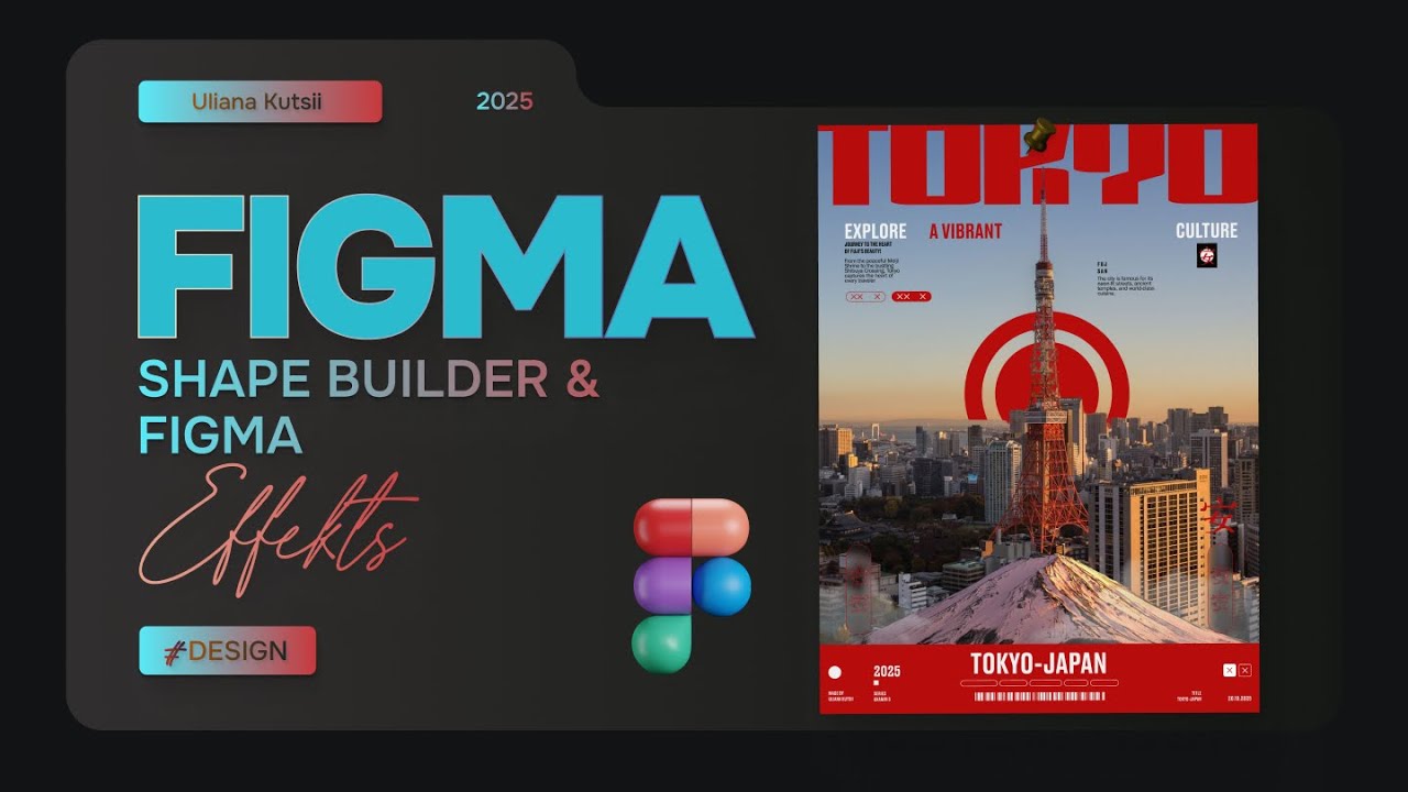 Uliana Kutsii. Shape builder in figma - YouTube