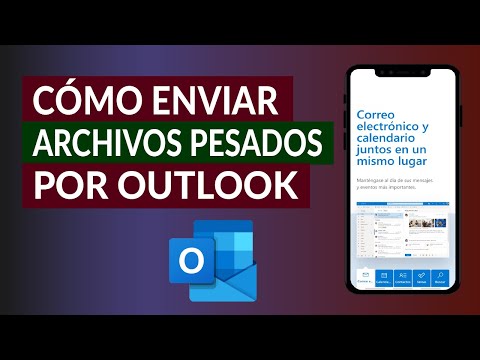 Cómo Enviar Archivos Pesados por Outlook - Hotmail Usando Onedrive