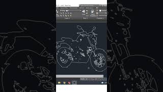 Bajaj MT -15 Sketched 😳😳 In Autocad | #Shorts | #Autocad | #Solidworks