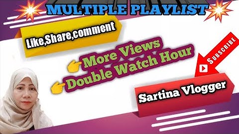 How To Add Feature Multiple playlist on Your YouTube Channel,and get MORE Views.