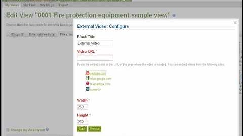How to embed a video in Foliospaces