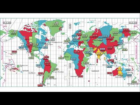 Видео: Какая долгота принята за международную линию перемены дат и почему?