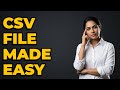 How Do I Convert a CSV File?