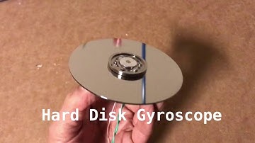 Hard Drive Gyroscope