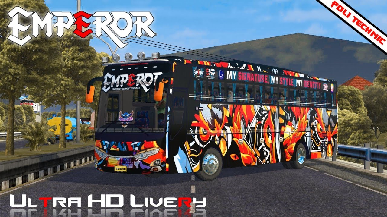Emperor Trooper Livery For Jetbus Bussid Livery Emperor Bus Simulator Indonesia Poli Technic Youtube