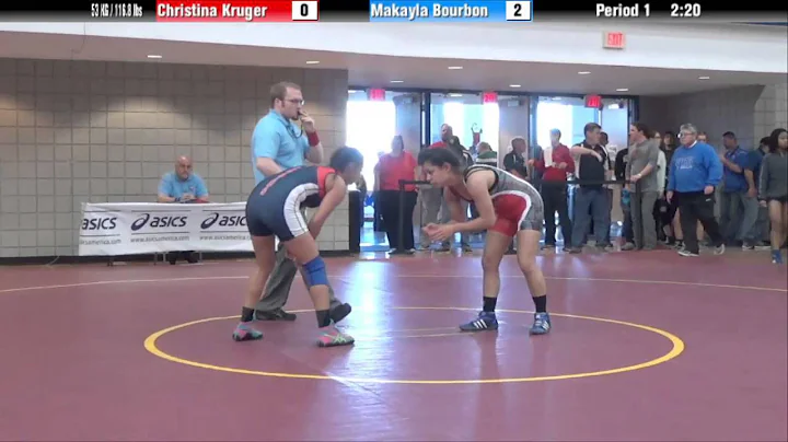 53 kg CR1 - Christina Kruger (Life) vs. Makayla Bo...