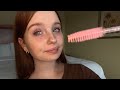 ASMR Doing Your Eyebrows Spoolie Nibbling Plucking 