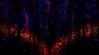 Digital Cyber Red & Blue Matrix Background Video Screensaver Overlay