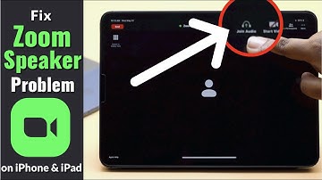 Fix Zoom No Audio Problem on iPad/iPhone (Zoom Meeting Can