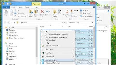 Organize music files with File Juggler