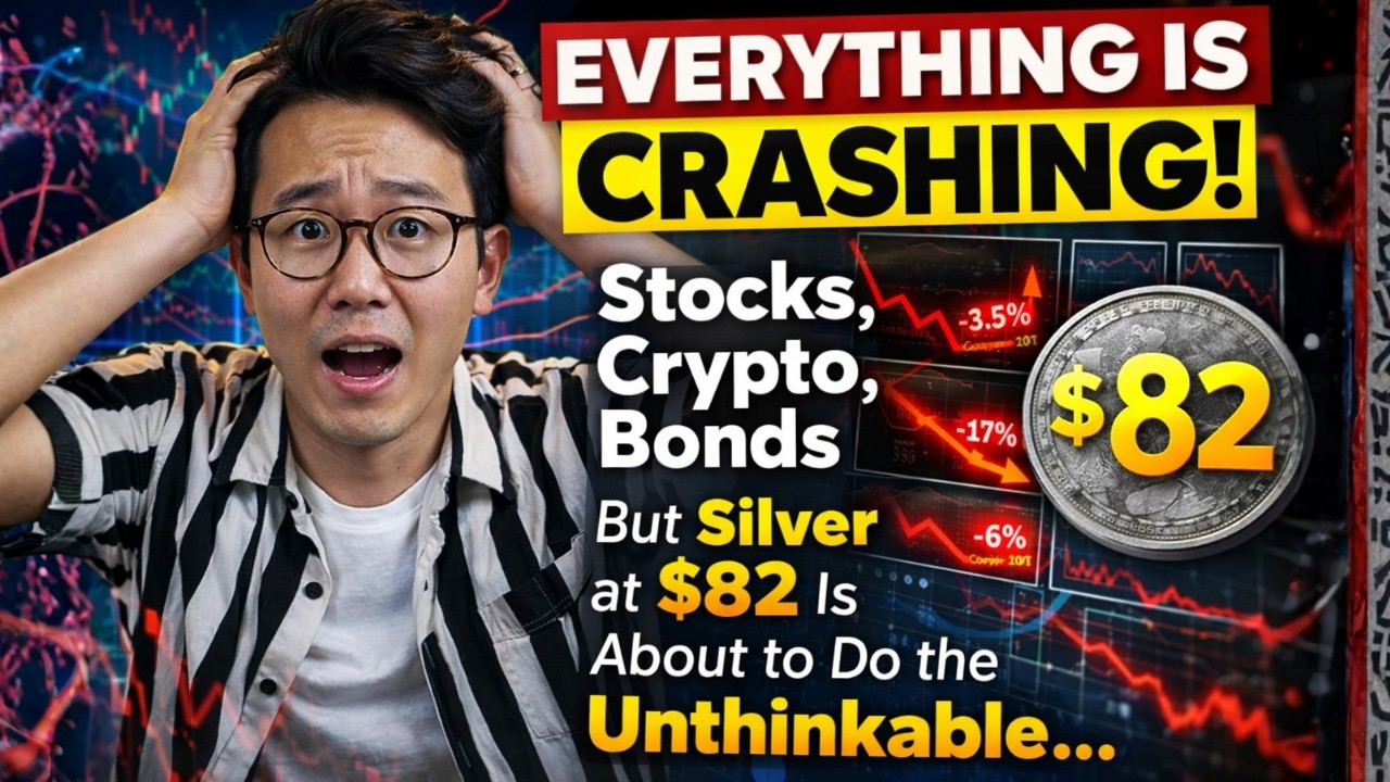 EVERYTHING IS CRASHING: Stocks, Crypto, Bonds — But Silver at $82 Is About to Do the Unthinkable…