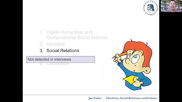 Jan Fuhse: Identities, Relations, and Culture in Digital Humanities and Computational Social Science