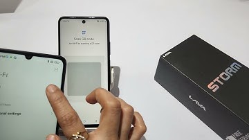 Connect wifi without password in lava storm 5g | lava blaze 5g me qr code se wifi kaise share kare