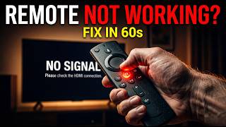 Firestick Remote Not Working? Fix It in 60 Seconds!