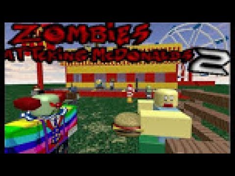 mcdonalds zombies attacking roblox games
