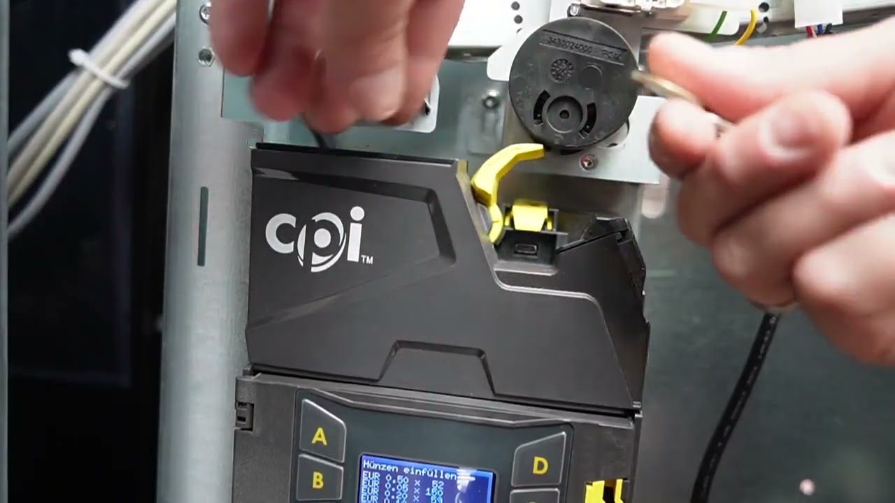 Cpi Münzschaltgerät Münzen einfüllen Anleitung