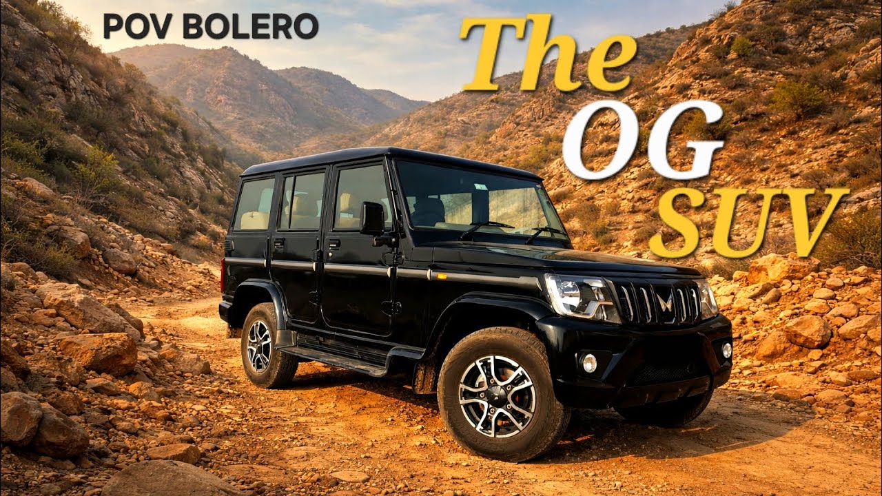 [4K] 2026 MAHINDRA BOLERO B8 DIESEL POV DRIVE | 75 BHP & 210 NM | BOLERO ASMR & POV 