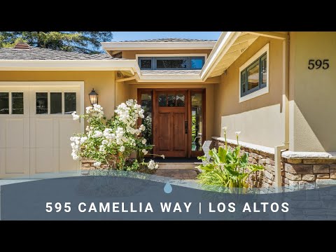 595 Camellia Way, Los Altos, CA home video tour