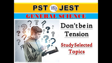 PST JEST PREPARATION BOOK I PST PAST PAPER I PST NEW UPDATE I PST JEST TEST DATE I PST SCIENCE MCQS