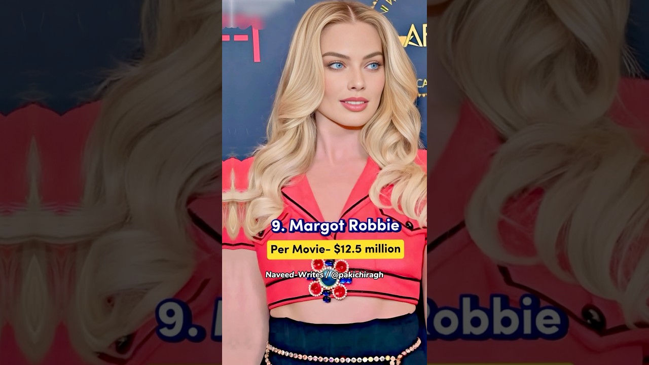 Top 10 Highest Paid Hollywood Actresses 2024 