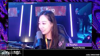 2025.10.19 fanfan - TWITCH CON DAY 3 - mcc twitch rivals - interviews - singing on kappa stage !ASUS