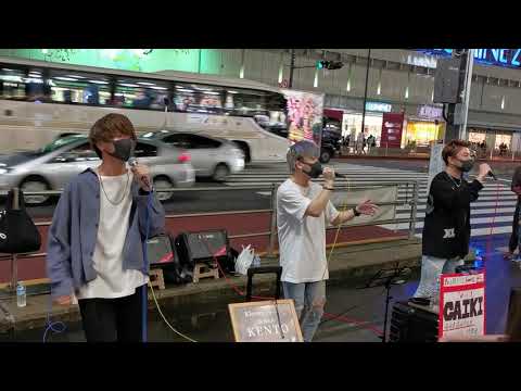 Klover × CAIKI　　ヒーロー / FUNKY MONKEY BABYS　　路上ライブ