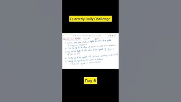 12th Maths|Daily Challenge 🔥|Day-6|Chapter-5|Sivakumar J|MCP masters #exam