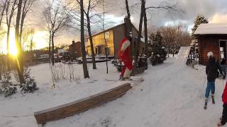 Backyard Ski setup